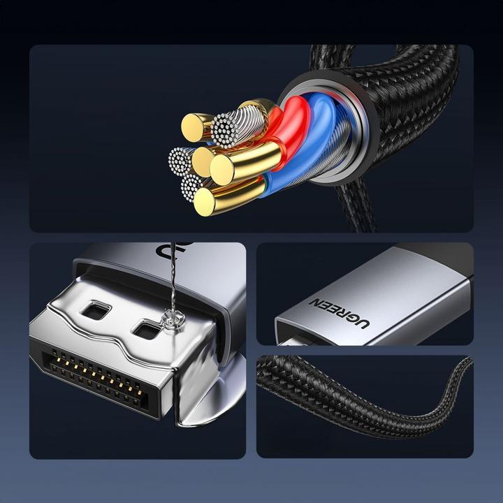 Image du produit Ugreen DisplayPort – HDMI (1 m, DisplayPort, HDMI)