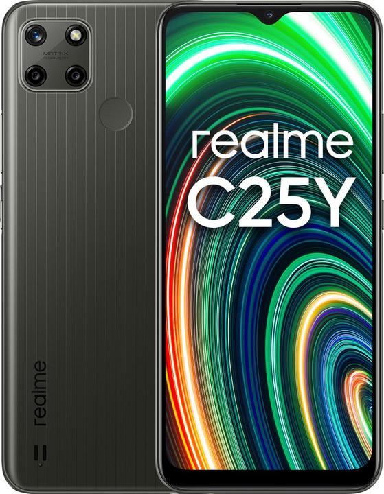 realme C25Y (64 GB, Metal grey, 6.50", Dual SIM, 50 Mpx, 4G)