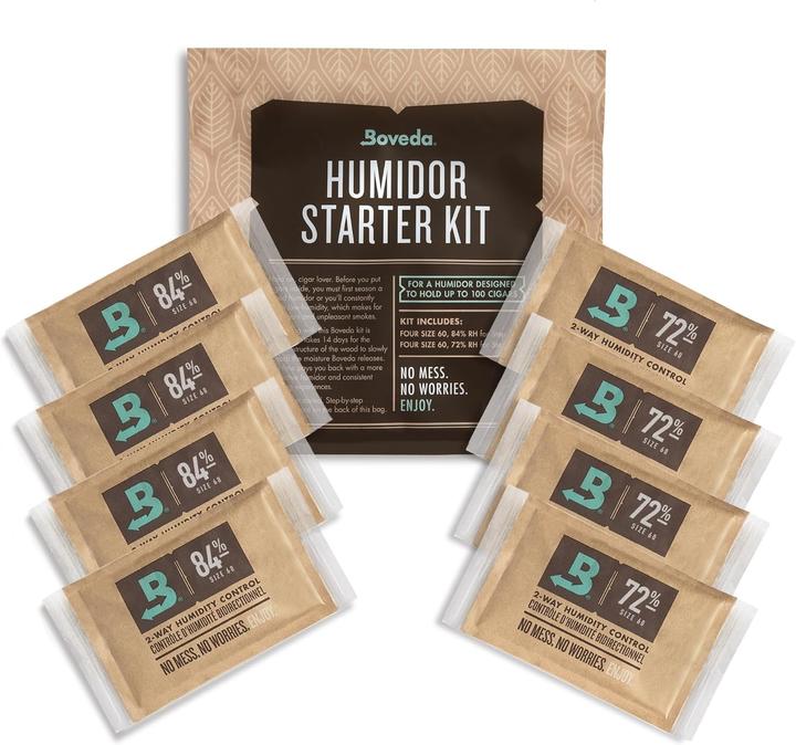 Image du produit Boveda Humidor-Starter-Set: 2-Wege-Feuchtigkeitsregulierung