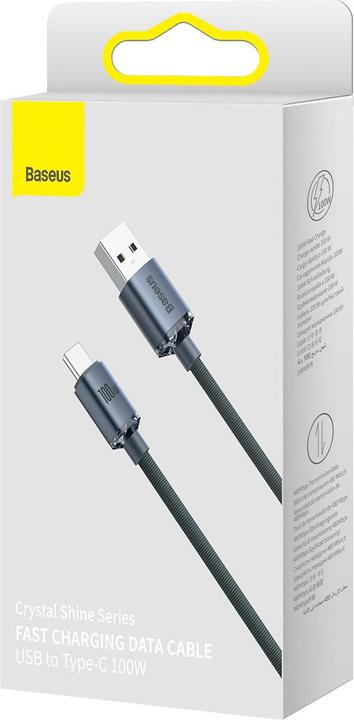 Actual product image Baseus USB A – USB C (1.20 m, USB 2.0, 100 W)