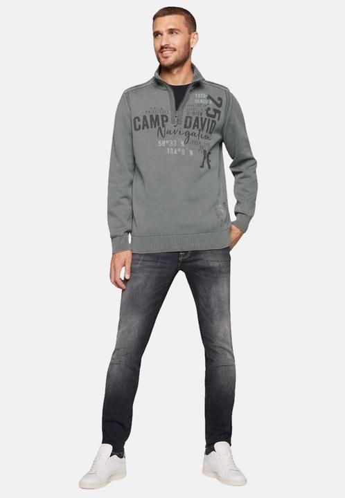 Produktbild Camp David Pullover Strickpullover Troyer (XXL)
