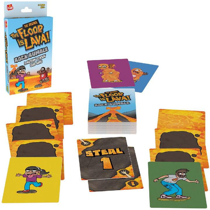 Productafbeelding Goliath Toys De vloer is lava kaartspel (Engels)