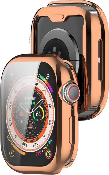 Immagine prodotto Cover-Discount Apple Watch 10 - 42 mm - Custodia di protezione in gomma effetto metallo