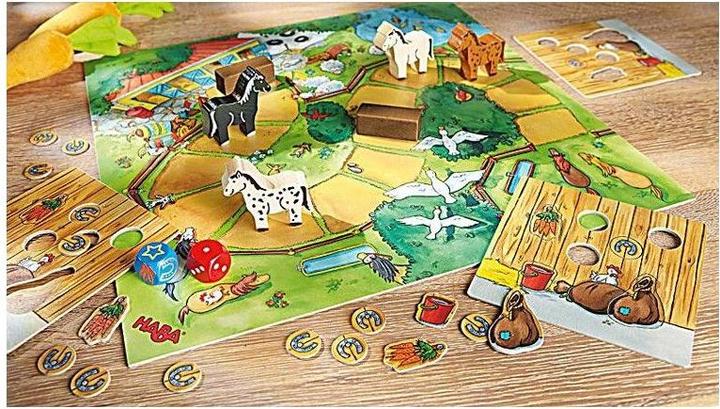 Actual product image Haba Hoppe Rider (Spanish, French, Italian, English, German, Dutch)