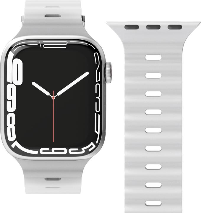 Immagine prodotto Vonmählen Ocean Band Case 2 Band One grigio chiaro 42/44/45/49 mm (45 mm, 44 mm, 42 mm, 49 mm, Acciaio inossidabile)