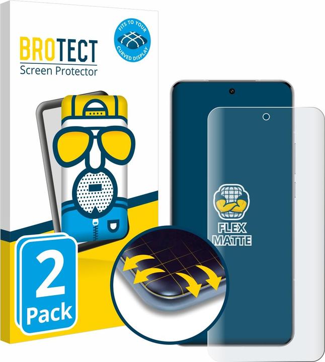 Immagine prodotto BROTECT Full-Screen Pellicola Opaca (2 Pezzo/i, Xiaomi 15 Ultra)