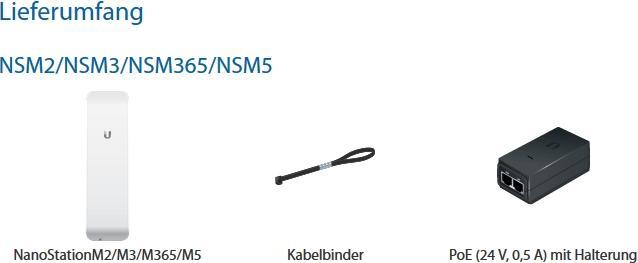 Actual product image Ubiquiti Nanostation M5 (150 Mbit/s)