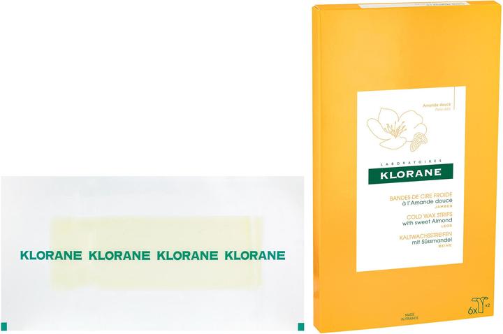 Immagine prodotto Klorane Strisce depilatorie gambe. (1600 ml, 6 x, 51 g)