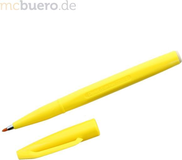 Image du produit Pentel Stylo en fibre Stylo de signalisation (Jaune, 1.10 x)