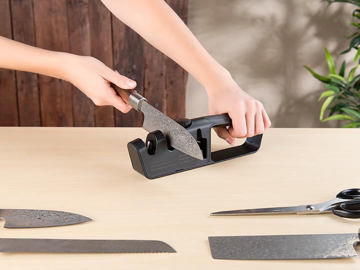 Produktbild Rosenstein & Söhne Diamant-Messer- & Scherenschärfer, Schleifwinkel einstellbar