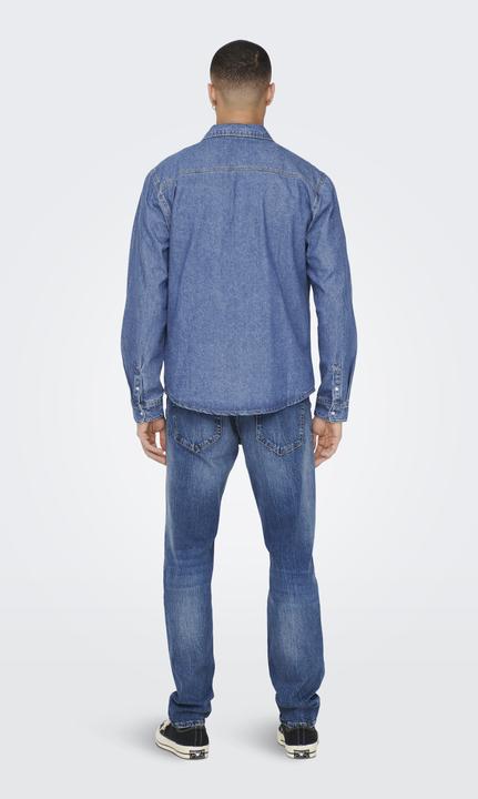 Immagine prodotto Only & Sons Camicia di jeans (L)