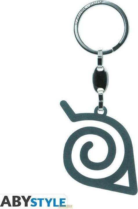 Actual product image ABYstyle NARUTO SHIPPUDEN - Keychain 3D Konoha MADE IN FRANCE X2