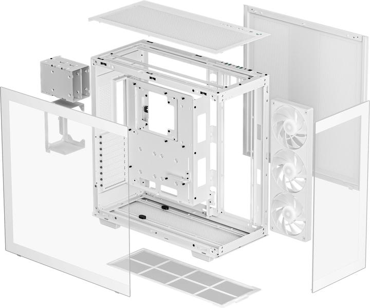 Actual product image Deepcool CH780 WH (mATX, ATX, Mini-ATX, E-ATX)