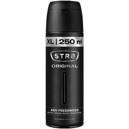 Str8 Original Deodorant Spray 250ml Long-Lasting Protection with Fragrance (Spray, 250 ml)