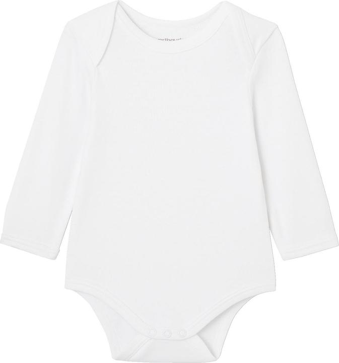 Actual product image Vertbaudet Organic collection: 7-pack baby slip-on bodysuits BASIC (80)
