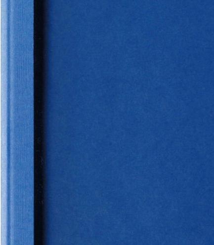 Actual product image GBC LeatherGrain thermal binder A4 100 pcs - 3 mm, blue