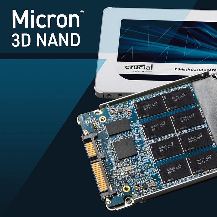 Image du produit Crucial Mx500 (1000 Go, 2.5")