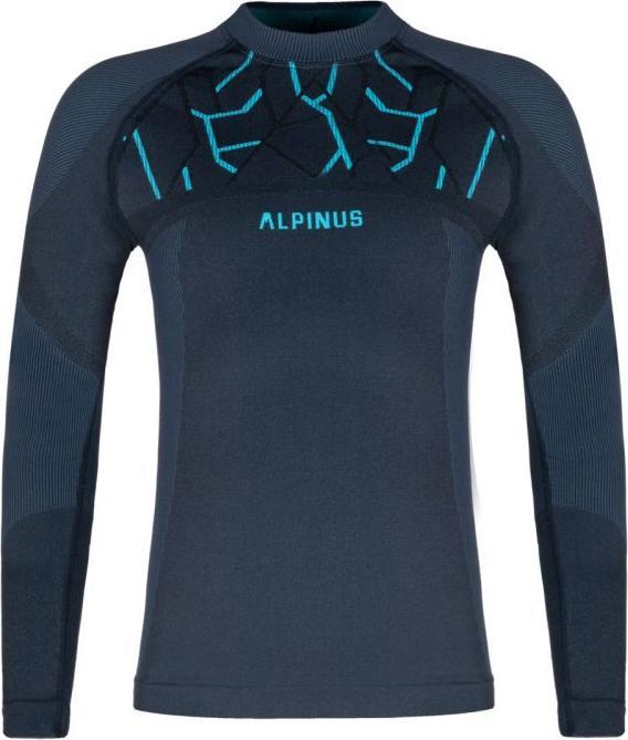 Actual product image Alpinus Tactical Gausdal Set Graphite-Blue Thermal Underwear SI8922 - SI8924 120-136 (122, 128, 134)