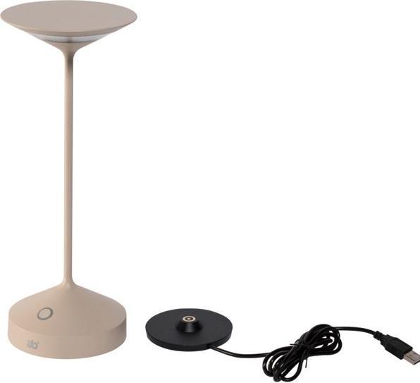 Image du produit Ab+ by Abert Tempo lampe de table portable sable (200 lm)