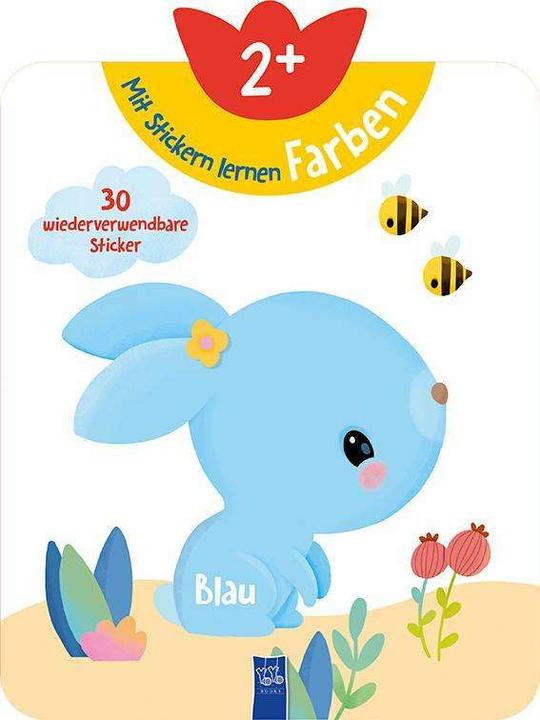 Produktbild Mit Stickern lernen 2+ (Farben), m. 30 Beilage