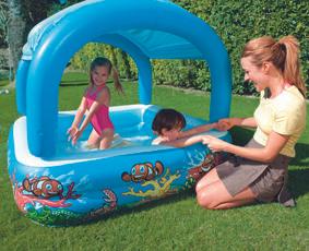 Actual product image Bestway Canopy Play Pool