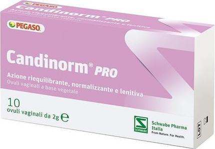 Immagine prodotto Schwabe Pharma Ovuli riequilibranti vaginali Candinorm Pro (Lozione per il lavaggio intimo)