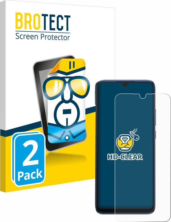Actual product image BROTECT Screen Protector Clear (2 Piece, Xiaomi Redmi 10C)
