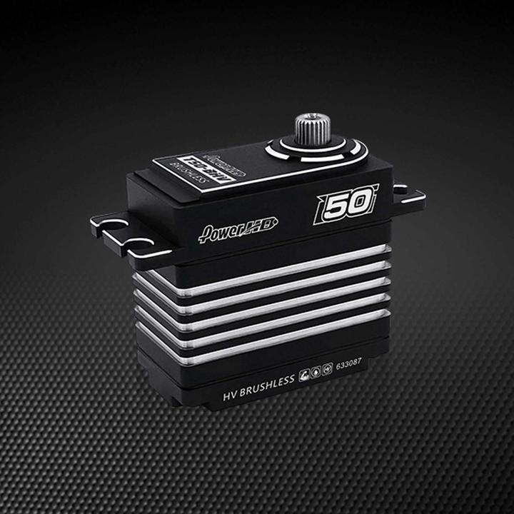 Actual product image Power HD Servo T50-BHV / 50kg / 0.065sec. / 7.4V Digital / Buggy 1:8