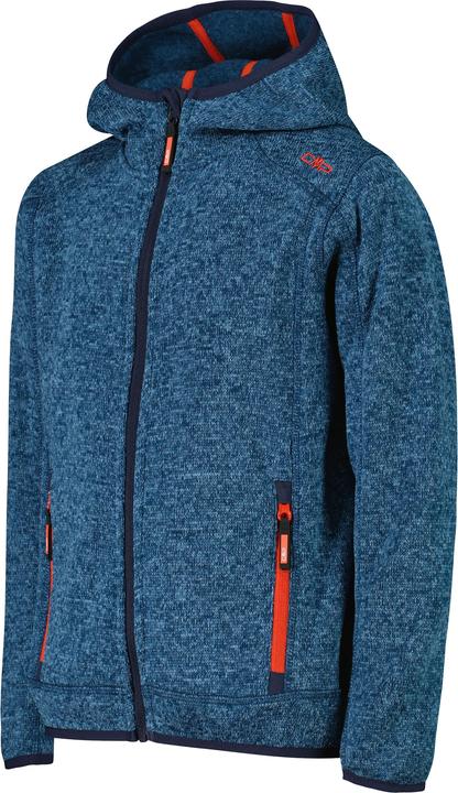 Actual product image CMP Campagnolo Boy's Jacket Fix Hood Jacquard Knitted (152)