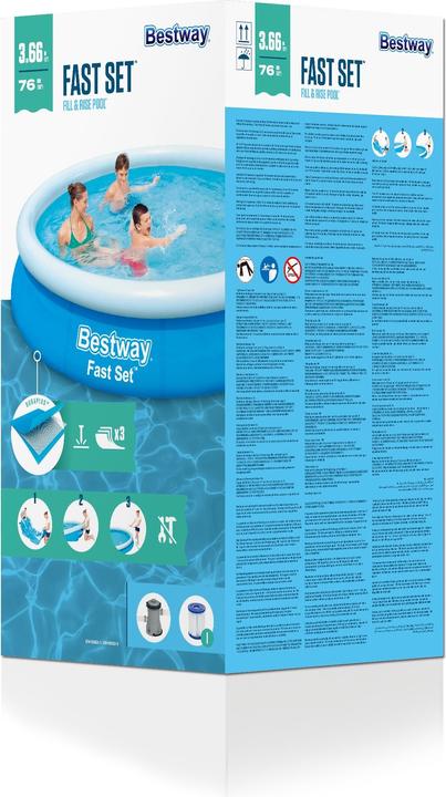 Image du produit Bestway Fast Set (Ø 366 x 76 cm)