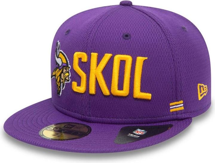 New Era 59Fifty Fitted Cap - HOME Minnesota Vikings - 7 1/8 (7 1/8)