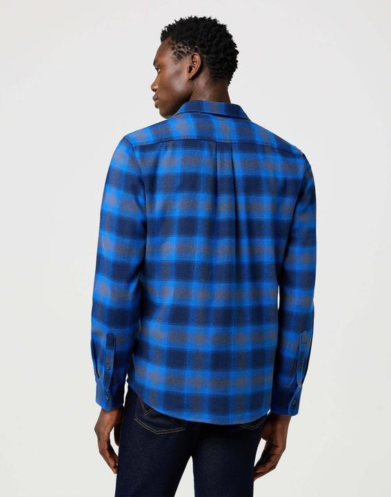 Immagine prodotto Wrangler Langarmhemd 1 Pkt Indigo Shirt (S)