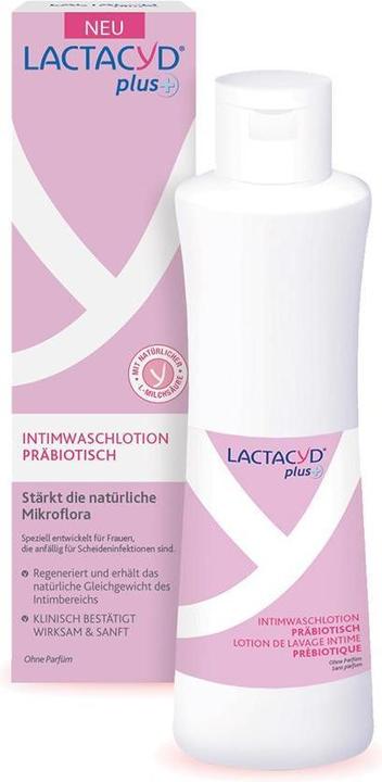Produktbild Lactacyd Plus Präbiotisch (250 ml, Intimcrème)