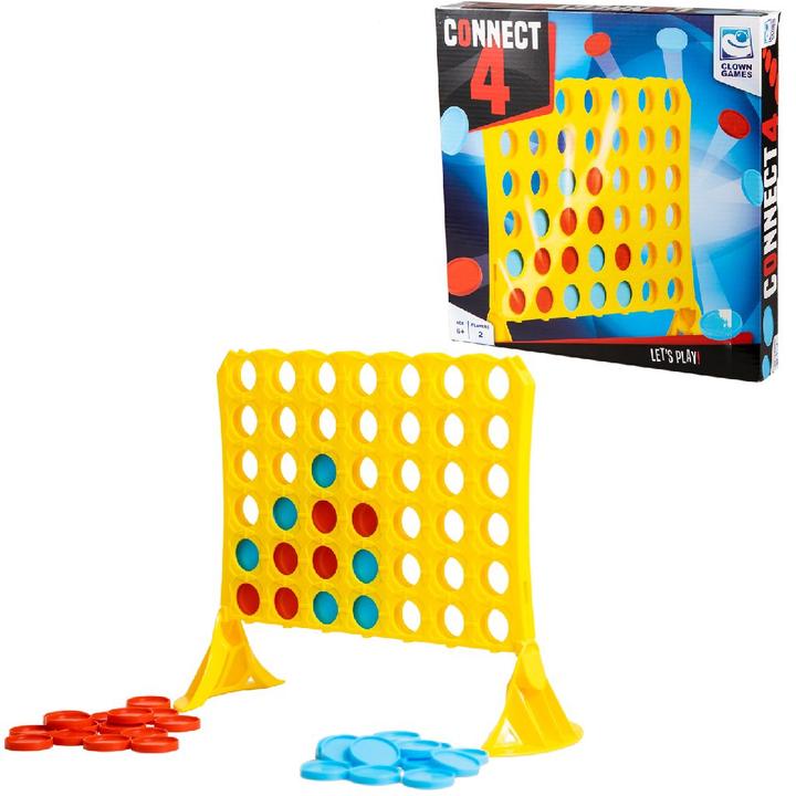 Produktbild Clown games Connect4 (Deutsch, Spanisch, Französisch, Niederländisch, Italienisch, Englisch)