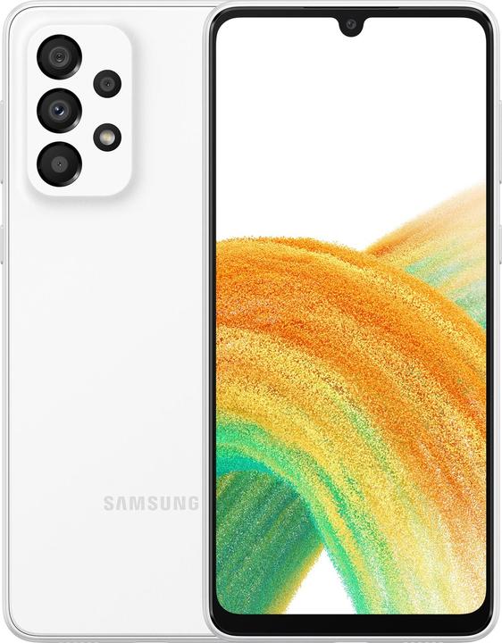 Produktbild Samsung Galaxy A33 5G EU (128 GB, Awesome White, 6.40", Dual SIM, 48 Mpx, 5G)