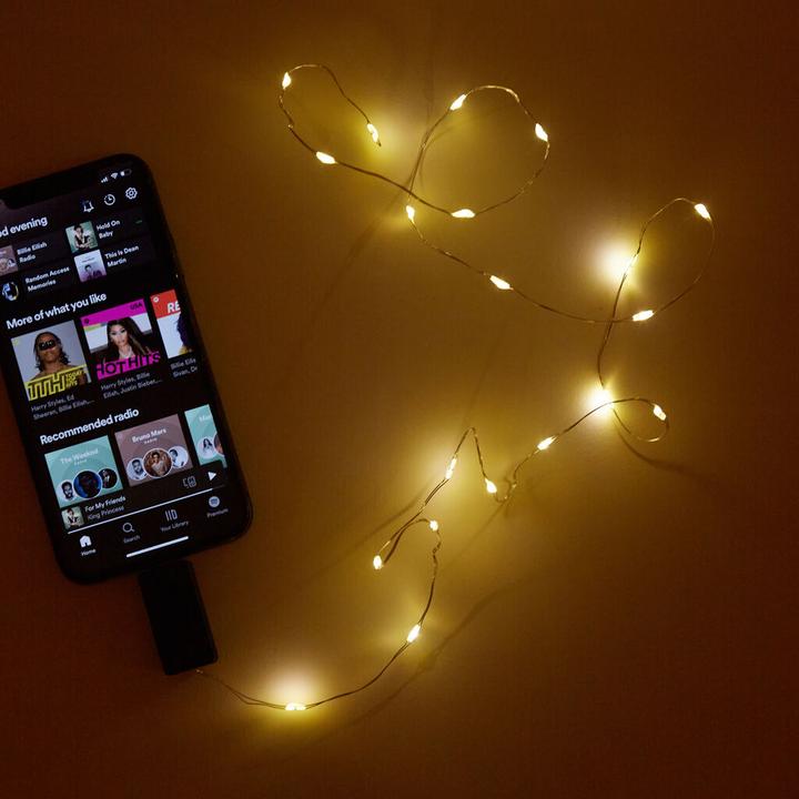 Actual product image Kikkerland Sound Activated String Light (0.09 m)