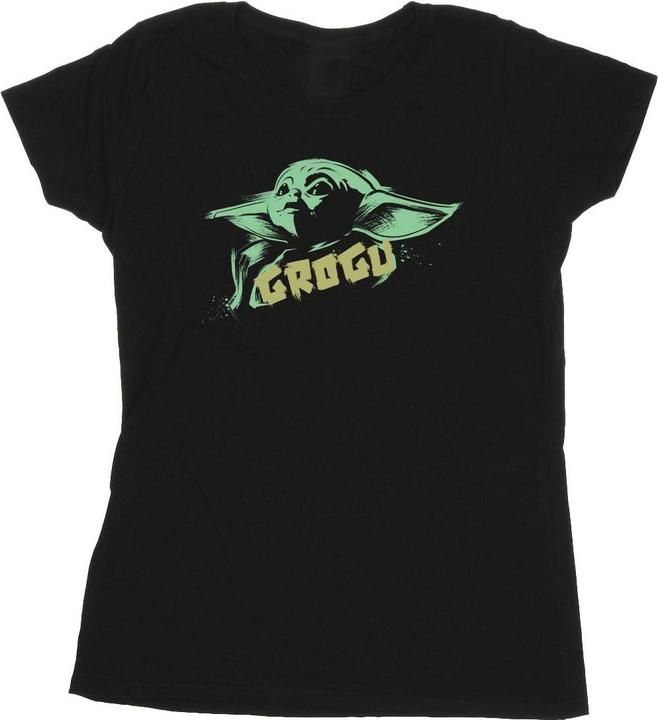 Star Wars The Mandalorian Grogu The Child Splat TShirt (XXL)