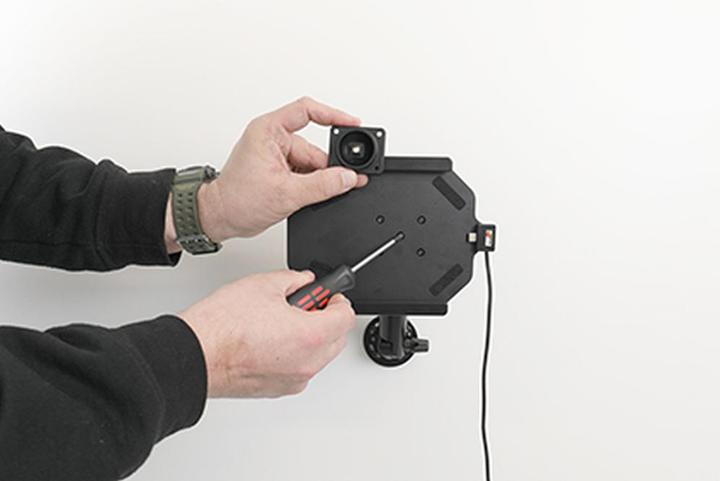 Actual product image Brodit Active holder, with fixed connection, 12/24V, for SAMSUNG Galaxy Tab A9