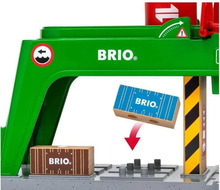 Actual product image Brio World railroad loading terminal
