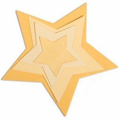 Produktbild Sizzix Framelits Stanzschablonen-Set 5 PK Sterne