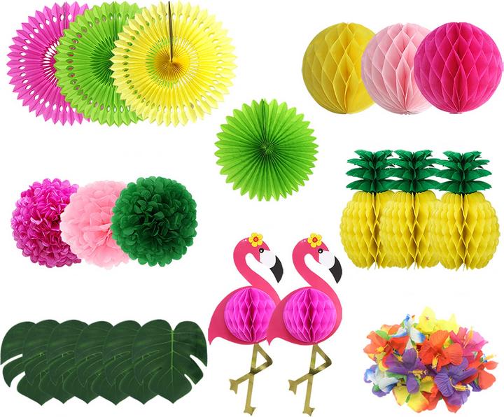 Produktbild I Am Creative Sommer Party Dekoset - Tropical Hawaii