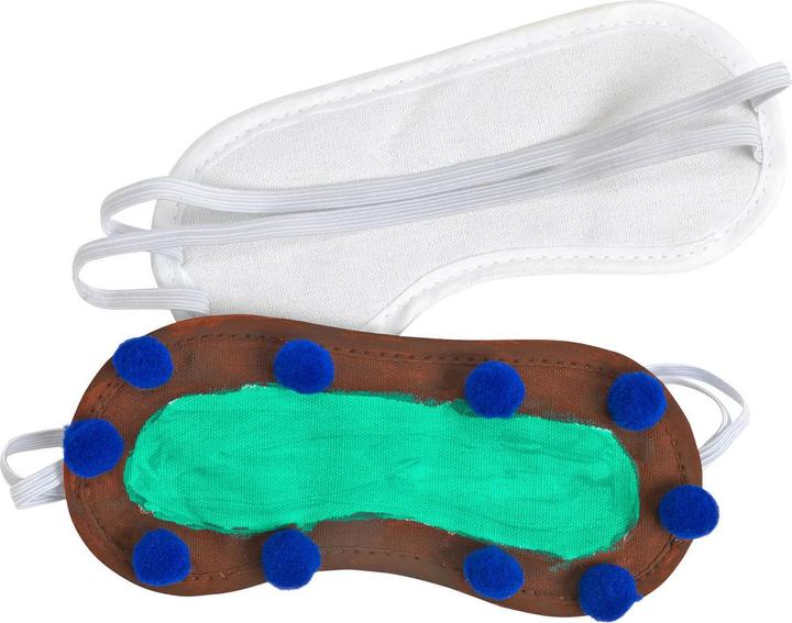 Produktbild Colorations Schlafmaske Baumwolle, 12er-Set (Schlafmaske)