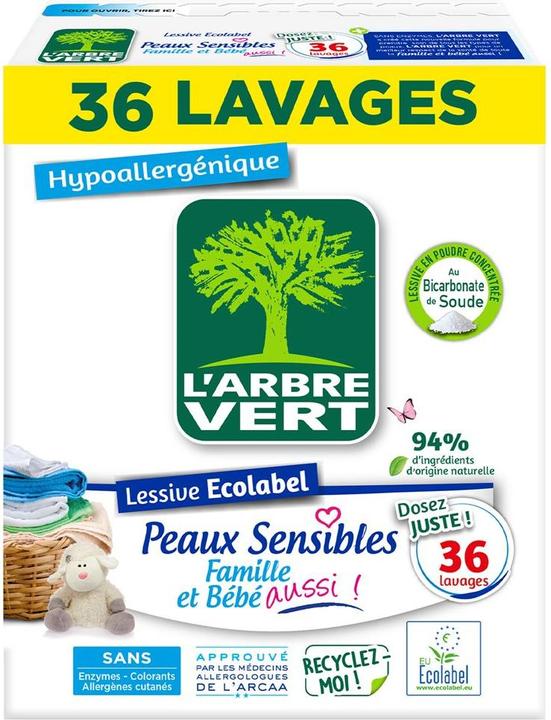 Produktbild L'arbre vert Öko-Waschmittel (36 Waschgänge, Waschpulver)