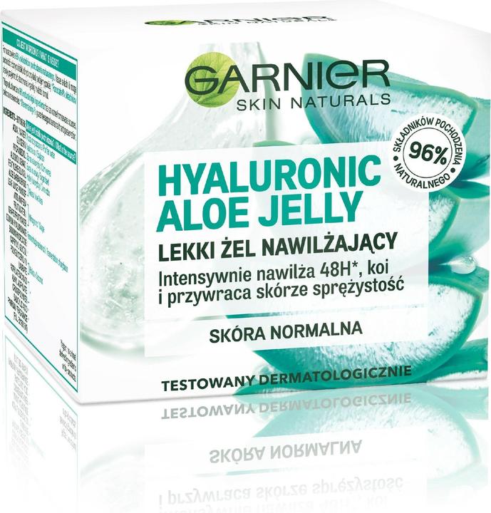 Produktbild Garnier Hyaluronic Aloe Jelly Moisturizing Gel For Normal / Combination Skin 50ml (50 ml, Gesichtsgel)