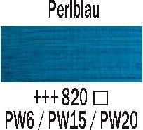 Actual product image Amsterdam Acrylic paint Standard Series (Pearl blue, 120 ml)