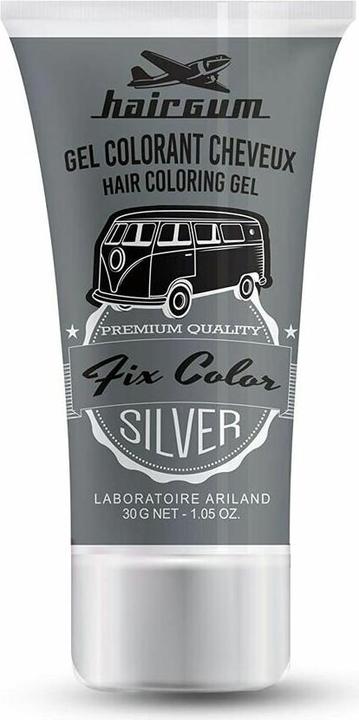 Hairgum FIX COLOR gel colorant #silver 30 ml (#Silver)