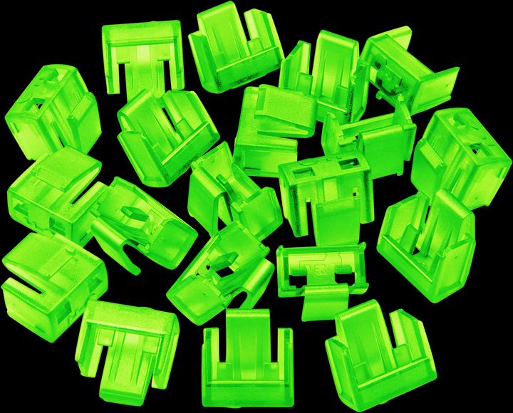 Image du produit Lindy RJ45 Port Blockers x 20 Green