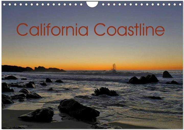 Produktbild California Coasline (Wall Calendar 2025 DIN A4 landscape), 12 Month Wall Calendar (A4, Englisch)