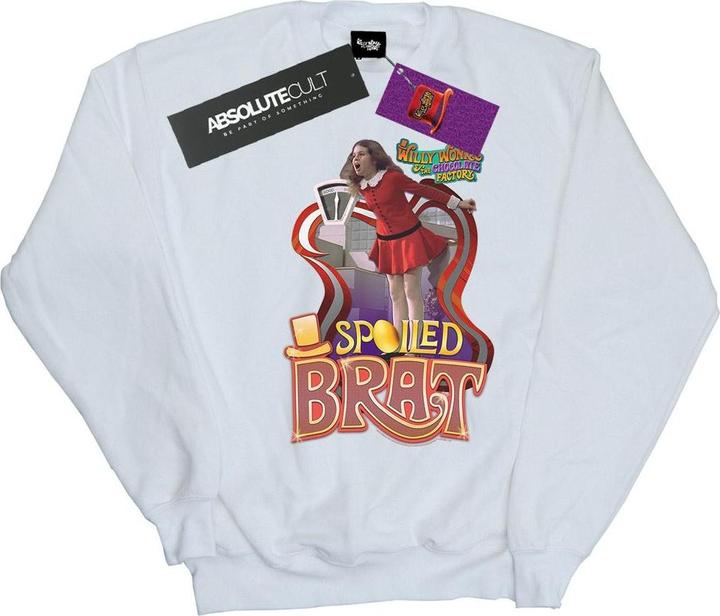 Willy Wonka & the Chocolate Factory Spoiled Brat Sweatshirt Jungen