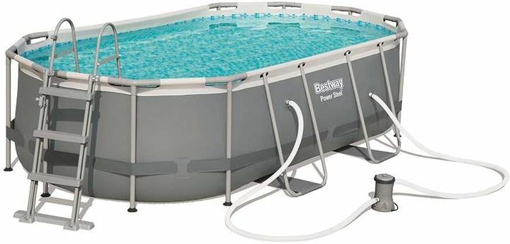 Actual product image Bestway Power Steel Oval Set (424 x 250 x 100 cm)